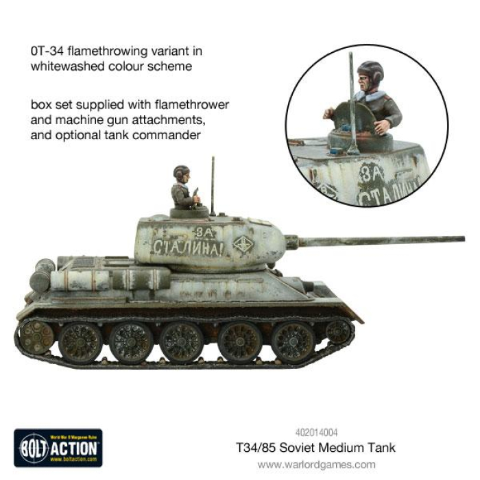 Bolt Action: T-34/85 Medium Tank